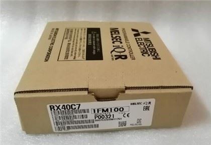 미쓰비시 MELSEC IQ-R RX40C7 DC 디지털 입력/출력 유닛 모듈 16DI 24VDC